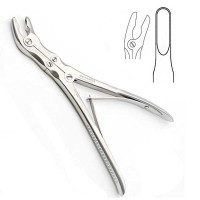 Leksell Rongeur 9 1/2" Full Curve 6mm Double Action