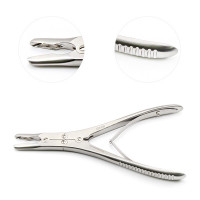 Ruskin Rongeur 6" Straight 4mm Double Action