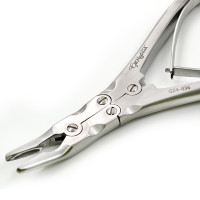 Ruskin Rongeur 6" Curved 4mm Double Action