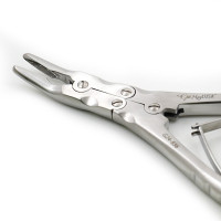 Ruskin Rongeur 6" Curved 4mm Double Action