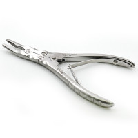 Ruskin Rongeur 6" Curved 4mm Double Action