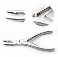 Ruskin Rongeur 7 1/2" Curved 4mm Double Action