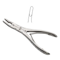 Ruskin Rongeur 7 1/2" Curved 4mm Double Action