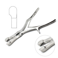 Sauerbruch Rongeur 12" Oval 20mm Double Action