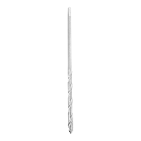 Twist Drill 5.0" Straight Shank Double Fluted 2.5mm 35mm Round End