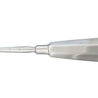 Halle Curette 9" Straight, 9.0mm x 5.0mm Sharp Cup, Hexagonal Handle