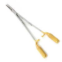 NeoGrip Quick Release Chromosome Surgical Webster Needle Holder 4 3/4" Smooth  Tungsten Carbide