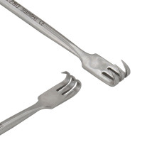 Senn T-Handle Retractors 4.5" Sharp