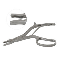 Bone Rongeur Square Tipped 10" Jaw Bite 7mm x 18mm