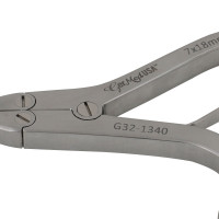 Bone Rongeur Square Tipped 10" Jaw Bite 7mm x 18mm