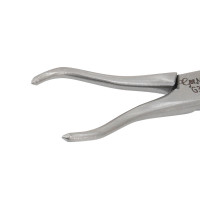 Pointed Fracture Reduction Clamp 5 1/2" Curved Left and Straight Right with Speed Lock