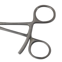 Pointed Fracture Reduction Clamp Small 5 1/2" Curved Left and Right with Ratchet