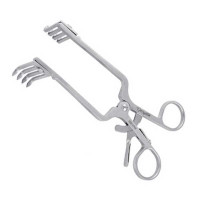 Ambidextrous Self-Retaining Retractors 6" - 4 Teeth