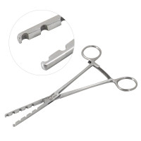 Gap Clamp for Cortical Button Distal Bicep Repair 8"