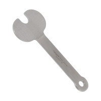 TKA Anatomic Bone Rasp 0° Flat 6 1/2" (16.5cm)