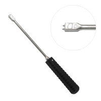 Graft Pusher Double Pointed 10" Pronged 7.9 x 3.2mm - Depth 2mm