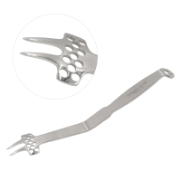 Lateral Soft Tissue Retractor 9.87" Sharp Prongs 22mm