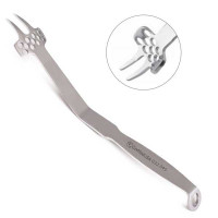Lateral Soft Tissue Retractor 9.75" Blunt Prongs 20mm