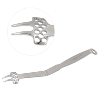 Lateral Soft Tissue Retractor 9.75" Blunt Prongs 20mm