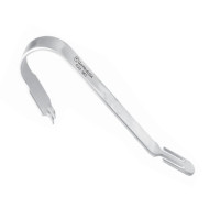 Collateral Ligament Retractor Short Prong with Strap Length 8"