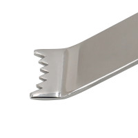 Modified Fukuda Type Retractor 8 1/2" Narrow Blade 1" Blade Depth 3.75"