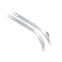 Flared Cobra Retractor 15" Right Double Prong