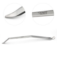 Single Prong Double Bent Hohmann Acetabular Retractor 16 1/4" Extra Long With Standard Blade