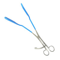 Lateral Vaginal Retractor Blue Coated 11″ Closed Elongated Shanks - Large