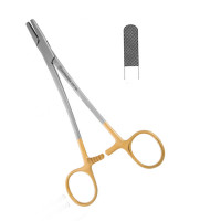 Wire Twisting Forceps 7 1/2" Tungsten Carbide 6mm - Rounded Tip