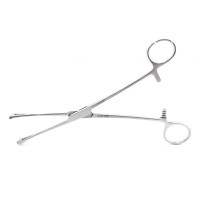 Collin Duval Lung Grasping Forceps 8" Wide Jaws 1"
