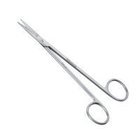 Kelly Ganglion Scissors Curved 6 1/4" - Sharp Points