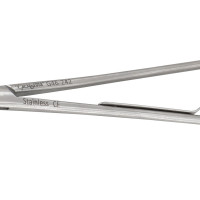 Smithwick Clip Applying Forceps Curved jaws Straight Handles Size 9"