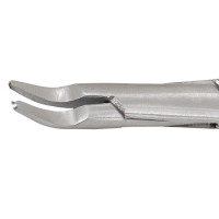 McKenzie Clip Applying Forceps Curved Jaws Straight Handles Size 6"