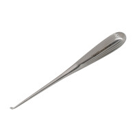 Epstein Curette 8” Hollow Handle Reverse Angle Oval Cups #2/0 (2.8mm)