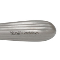 Epstein Curette 8” Hollow Handle Reverse Angle Oval Cups #3 (5.5mm)