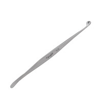 Penfield Dissector Double End Wax Packer and 6mm Blunt Dissector Slightly Curved Size 7 3/4"