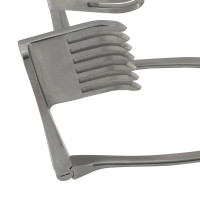 Beckman Eaton Laminectomy Retractor Hinged Sharp 7x7 Teeth 1 3/4" Wide X 2" Deep Size 12 3/4"