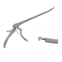 Micro Kerrison Foraminotomy Rongeurs 8" Shaft 4mm Curved Right