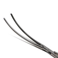 Debakey Vascular Clamp For Aortic Aneurysm Slightly Curved Jaws 12cm Size 12 3/4"