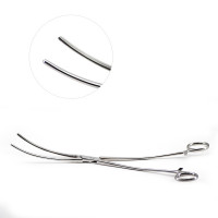 Debakey Vascular Clamp For Aortic Aneurysm Strongly Curved Jaws Size 9 1/2"