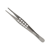 Thumb Tissue Forceps 4 1/2" Fenestrated Handle