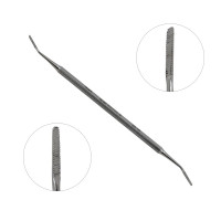 Bone File #92A 6" 2mm Angled Down