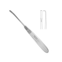 Muehling Raspatory 6 3/4" 4mm 90 Degree Curved Sharp