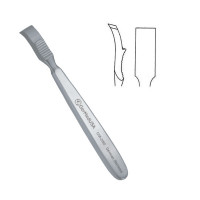 Farabeuf Rasp 6" Straight 13mm Sharp Curved Edge