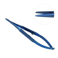 Castroviejo Needle Holder Straight 12cm with Lock Titanium