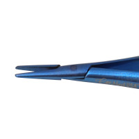 Castroviejo Needle Holder Straight 12cm with Lock Titanium