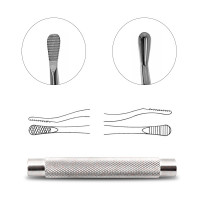 Bone File Double End No:12A Howard Pattern 7" One End Plain Other End Cross Serrated