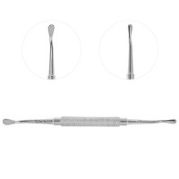 Bone File Double End No: 12CA Howard Bell Pattern 7" Cross Serrations