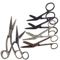 Gun Metal Color Coated Bandage Scis...
