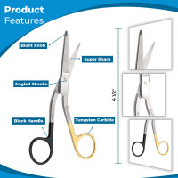 High Level Bandage Scissors Super Sharp Tungsten Carbide